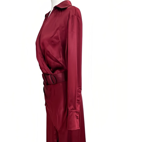 NICHOLAS Red silk Maxi Dress - Picture 6 of 9